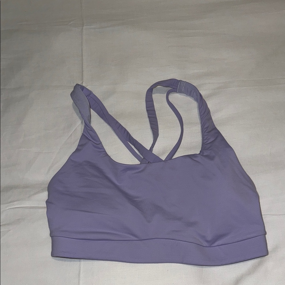 EXCELLENT CONDITION lululemon Energy Bra - lavender color